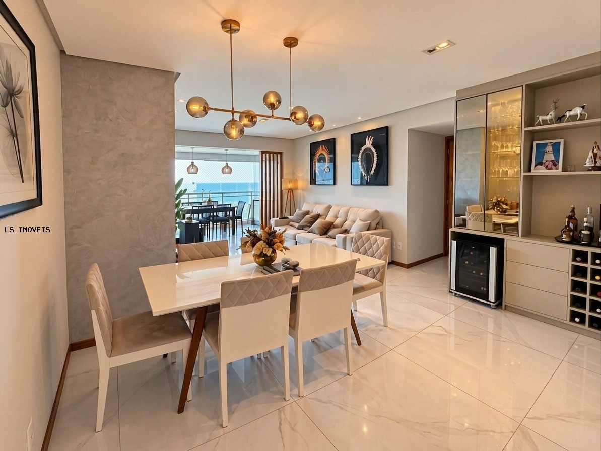 Apartamento à venda com 3 quartos, 2 suítes, 2 vagas e 146m² no Piatã, Salvador (BA) — foto 6 de 20